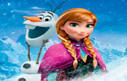 Puzzle Anna y Olaf