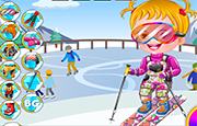 Juego Baby Hazel Esquiadora