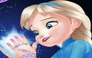 Juego Bebé Elsa Manicura Perfecta