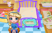 Elsa Bed Time