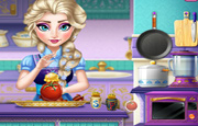Juego Elsa En La Cocina