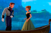 Puzzle Hans y Anna en el bote