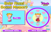 Juego Baby Hazel Sound Memory