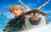 Puzzle Kristoff y Sven Frozen