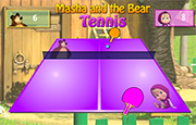 Juego Masha and the Bear Tennis