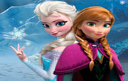 Puzzle Princesa Elsa y Princesa Anna