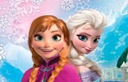 Rompecabezas Princesas Anna y Elsa