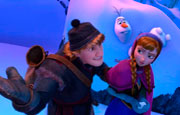 Puzzle Anna y Kristoff hablan