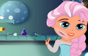 Juego Baby Elsa Fiebre Congelada