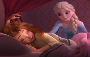 Puzzle Buenos Dias Anna Frozen Fever