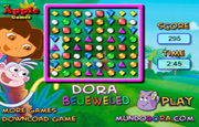 Juego Dora Bejeweled