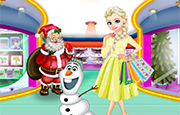 Juego Elsa Holidays Shopping