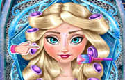 Juego Frozen Elsa Maquillaje Real