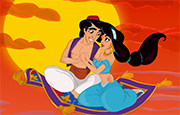 Juego Aladdin Beso de Amor