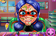 Juego Ladybug Doctor Facial