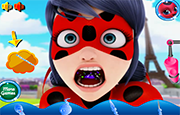 Juego Ladybug Enferma