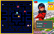 Juego Miraculous Ladybug Pac-Man