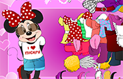 Juego Vestir Minnie