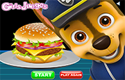 Juego Hamburguesa de Paw Patrol