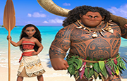 Juego Puzzle Moana y Maui