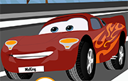 Juego Rayo McQueen Dress Up