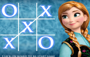 Tic Tac Toe Frozen Anna