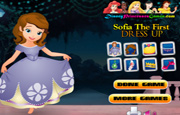 Juego Vestir Princesita Sofia