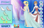 Juego Vestir Frozen Elsa